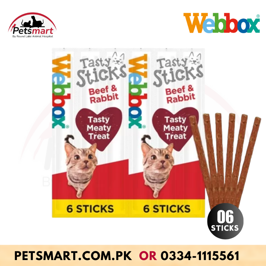 Tasty Sticks Beef & Rabbit Cat Treats