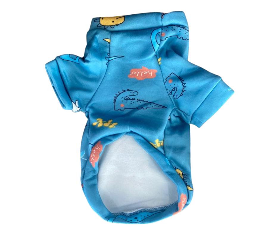 Pet Sweater Fleece (Small, Medium, Large) - BlueMedium