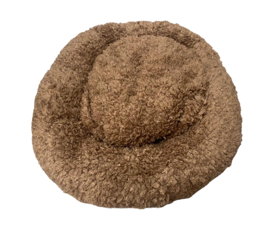 Pets Bed Round Shape - Brown