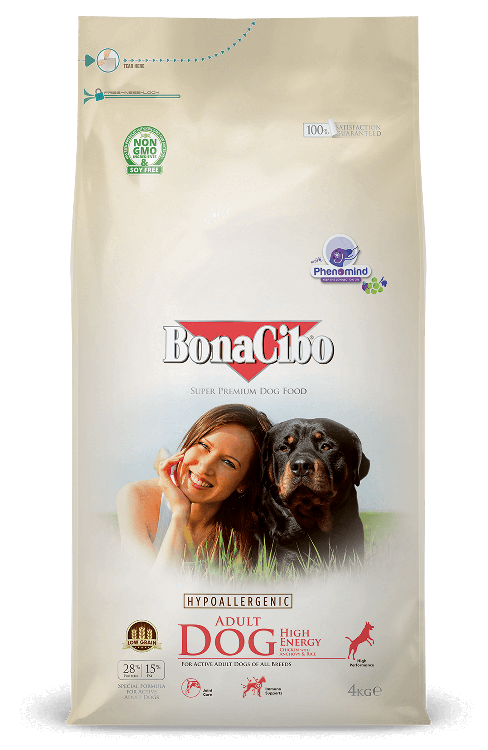 Bonacibo Adult Dog High Energy Chicken
