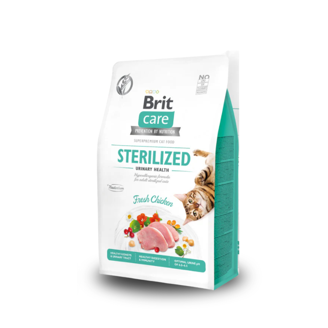 Brit Care Cat Grain-Free STERILIZED URINARY HEALTH - 400g