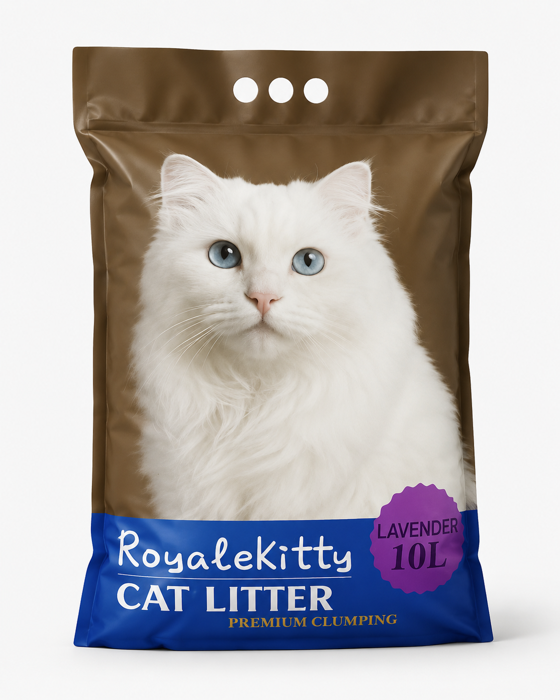 Royalekitty levender cat litter 10l