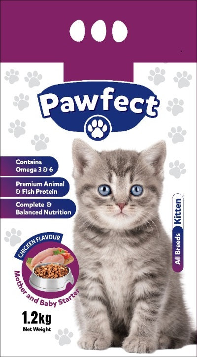 Perfect Pet Pawfect Kitten Food 1.2kg