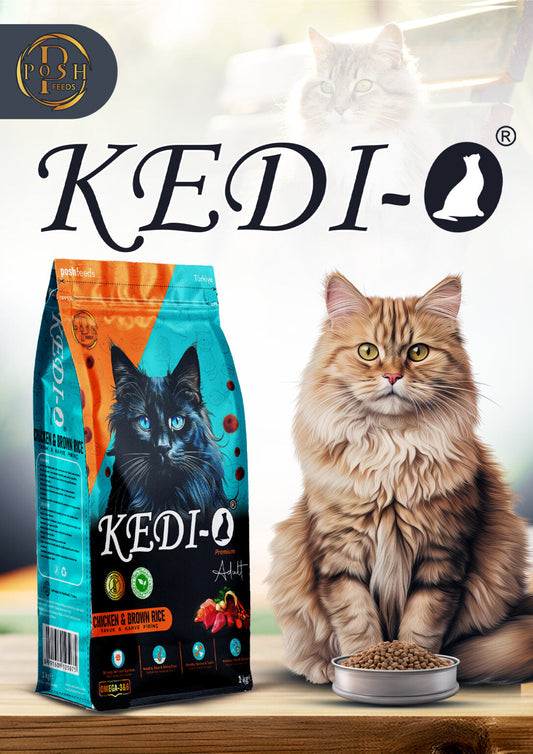 Posh Kedi Premium Adult Cat Food Chicken and Brown Rice
