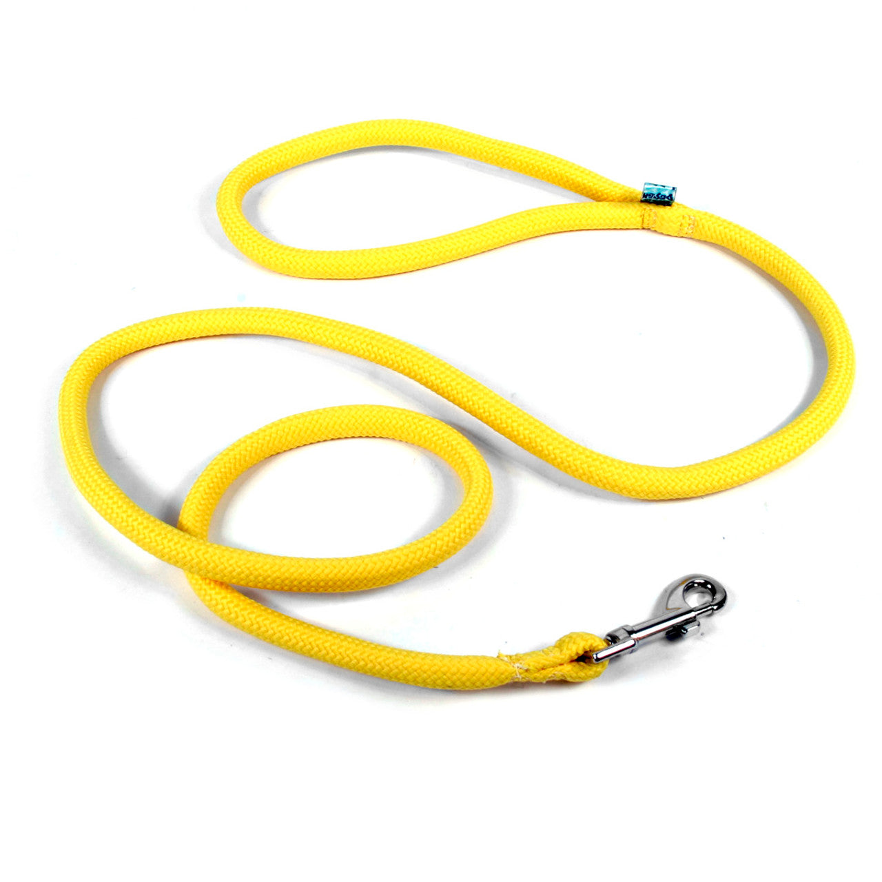 Round Rope Leash Simple Yellow (Small)