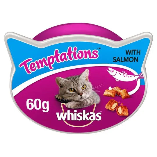 WHISKAS TEMPTATION SALMON 60g