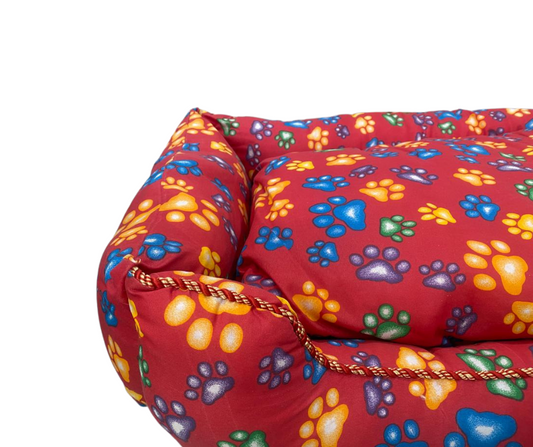 Floral Print Pet Bed (Medium Size)