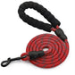 Round Rope Leash Imp Rubber Handle (Small)