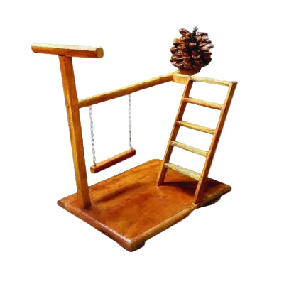 Bird swing ladder stand