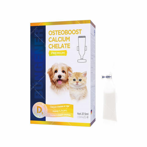 Bungener Osteoboost Calcium Chelate for Cats and Dogs 37.5ml