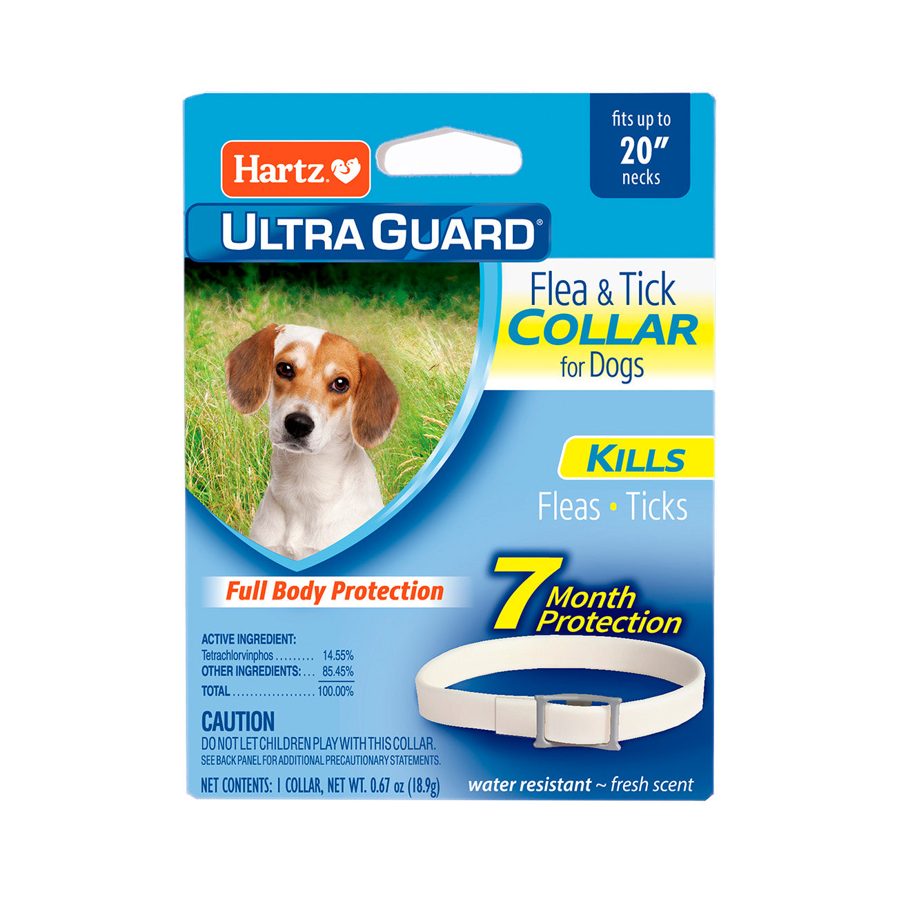 HARTZ FLEA TICK DOG COLLAR 20" (48X1)