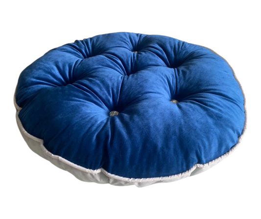 Fancy Pet Bed (Medium Size) - BlueANdGrey
