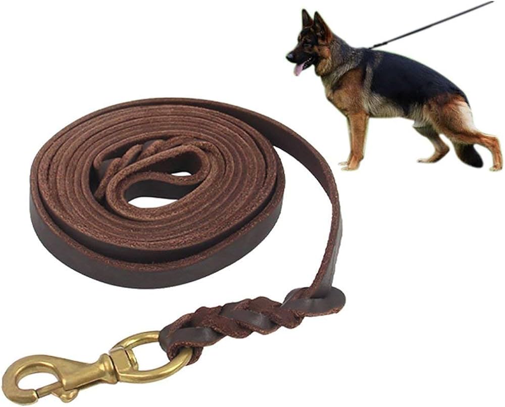 GSD Leather Leash (long)