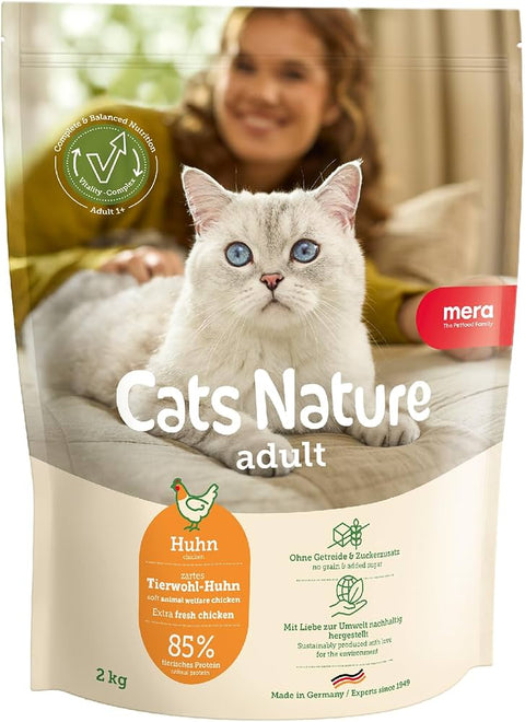 Mera Cats Nature Adult Chicken Grain Free Cat Food 2Kg
