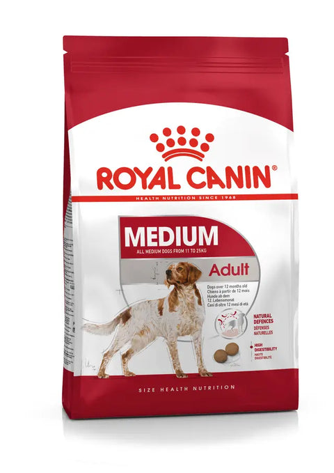 Royal Canin Medium Adult Dry Dog Food 4Kg