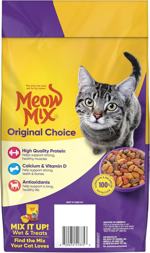 Meow Mix Original Choice Dry Cat Food 1.42Kg