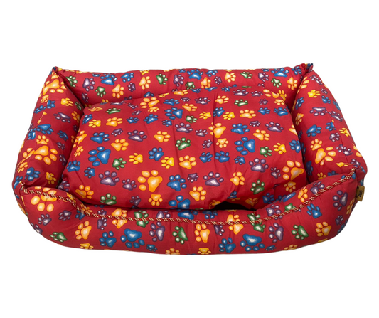 Floral Print Pet Bed (Medium Size)