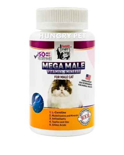 Alpha Pet Products  A-MI-32 Mega Male Super Sperm nutritional supplement for adult male and stud cats