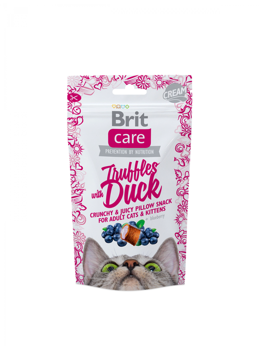 Brit Care Cat Snack - Brit Care Cat Snack Truffles with Duck &amp; Blueberry