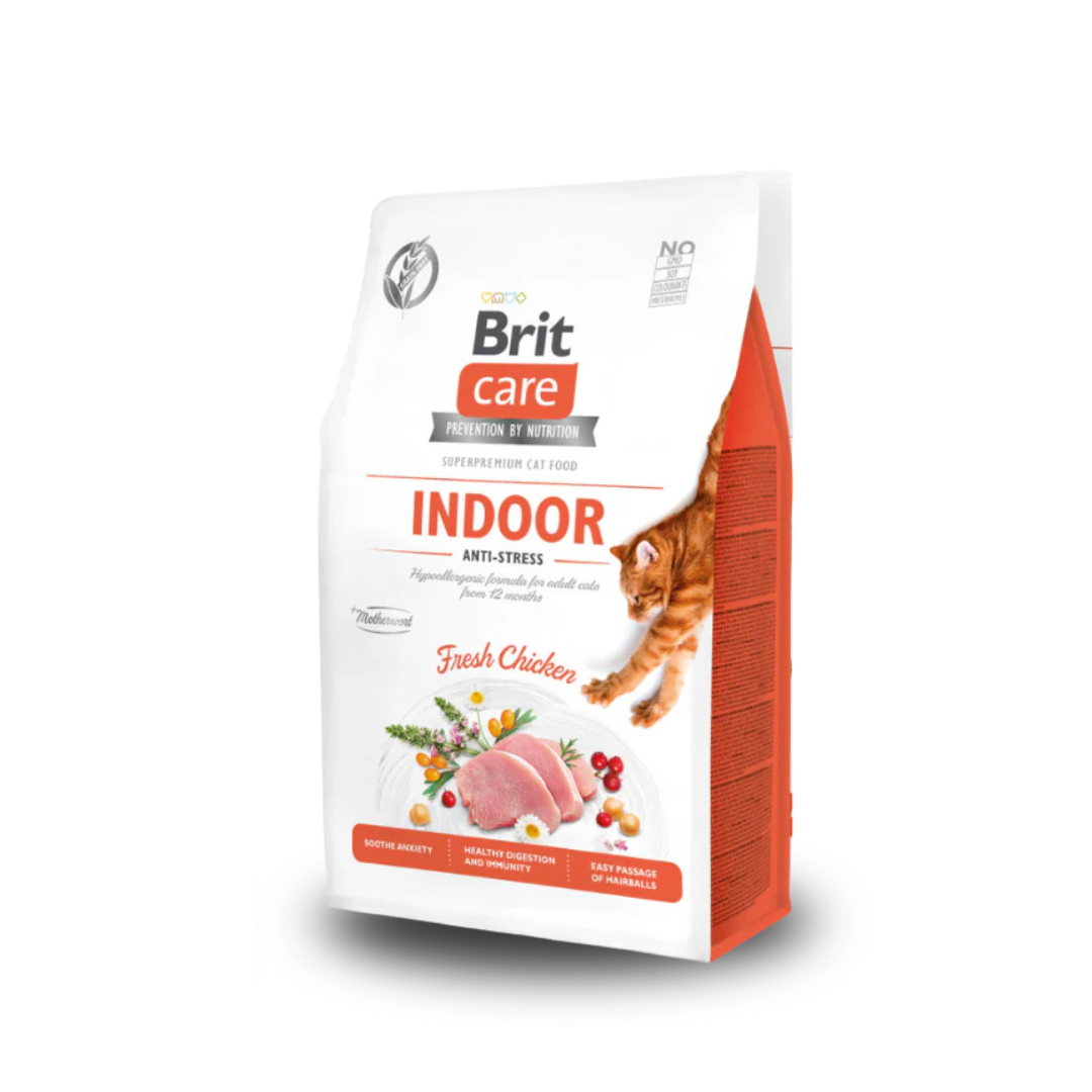 Brit Care Cat Grain-Free INDOOR ANTI-STRESS - 400g