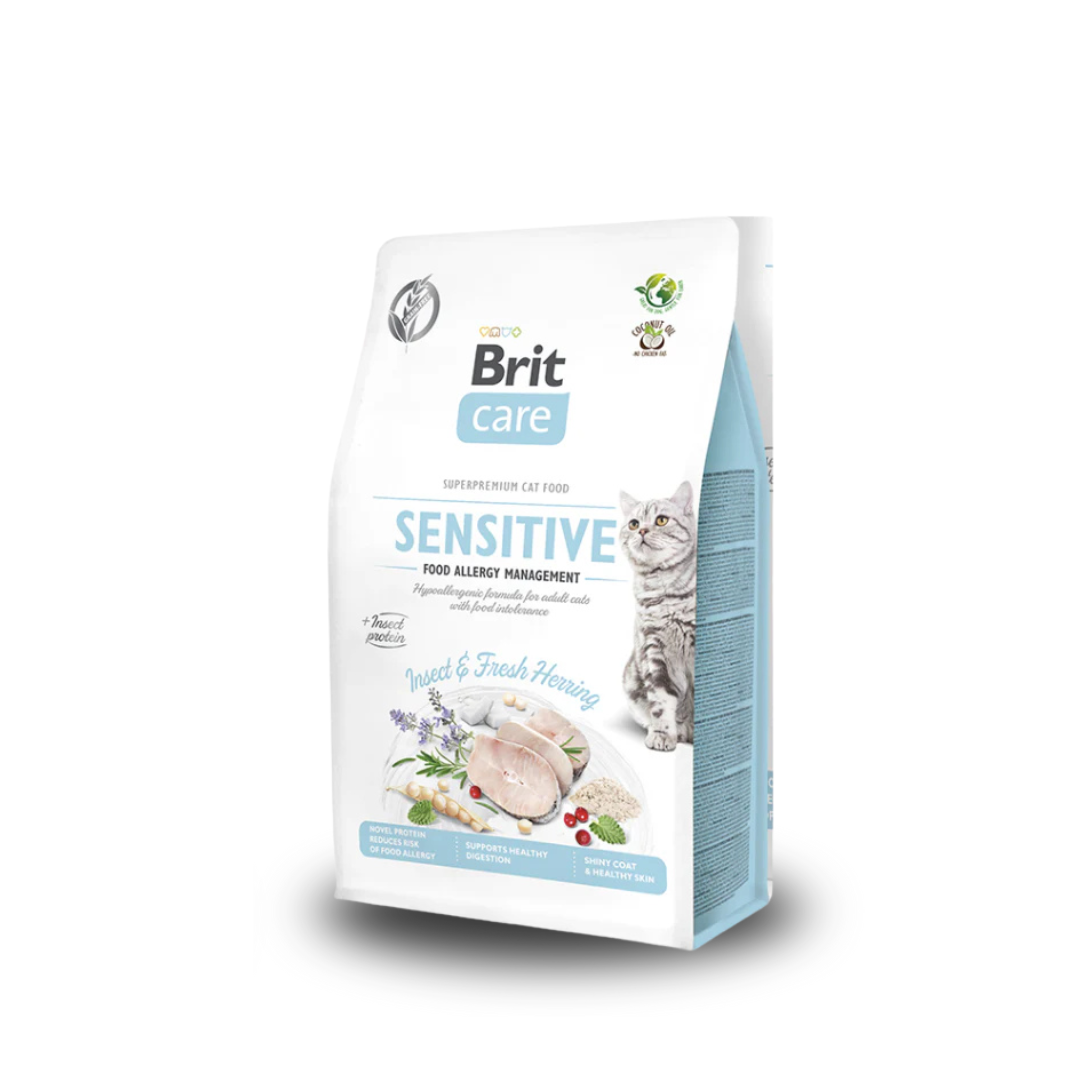 Brit Care Cat Grain-Free SENSITIVE FOOD ALLERGY MANAGEMENT - 400g