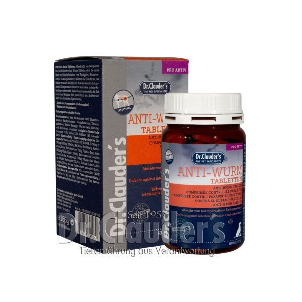 Dr. Clauderâ€™s Intestinal Worm Tablets For Dogs