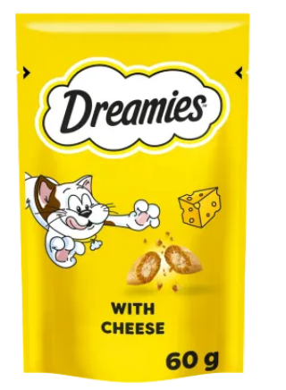 Dreamies cat treat with cheese 60g