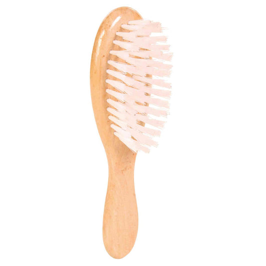 TRIXIE BRUSH,WOOD/NYLON BRISTLES, (3X18CM)