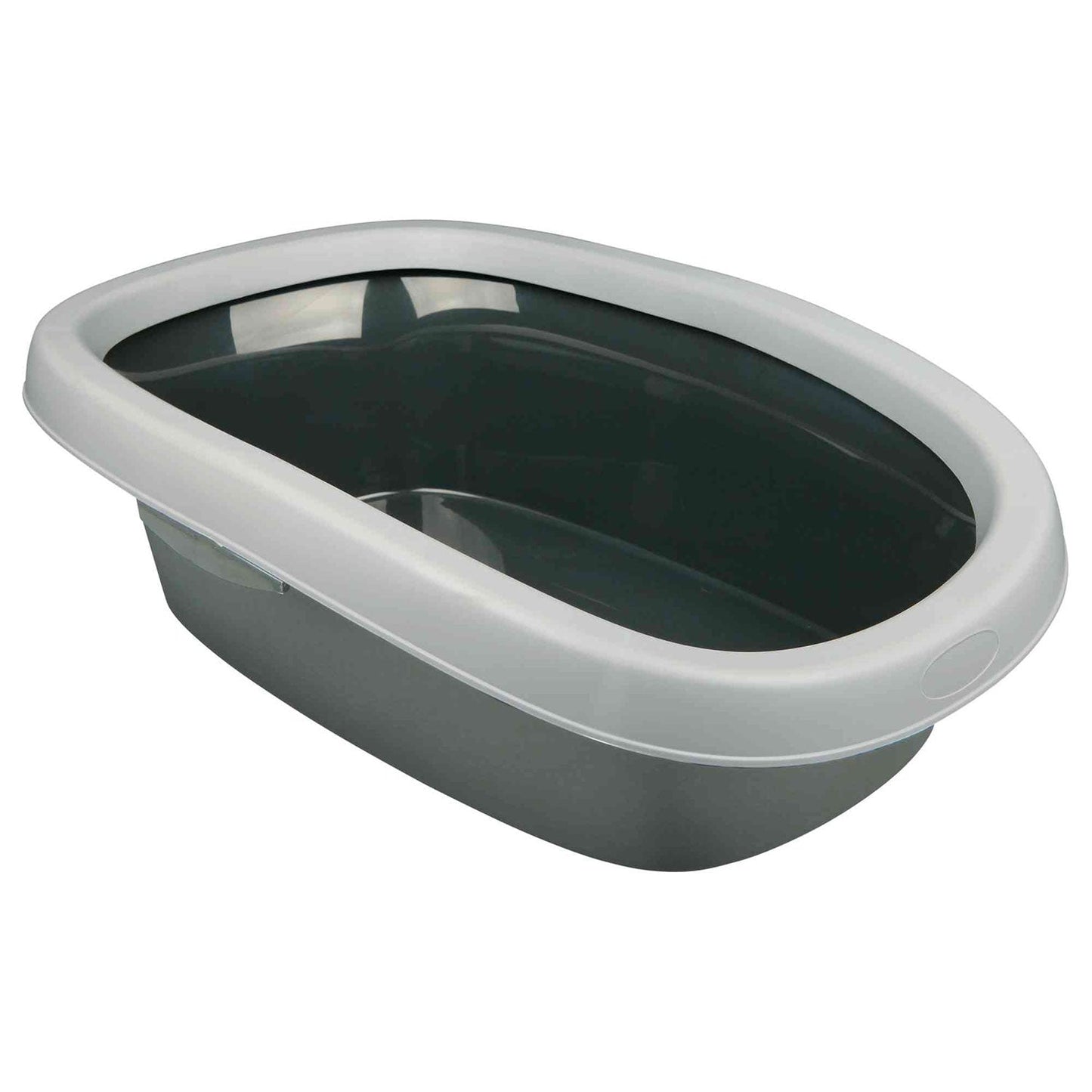 TRIXIE CARLO CAT LITTER TRAY 43CM,GREY