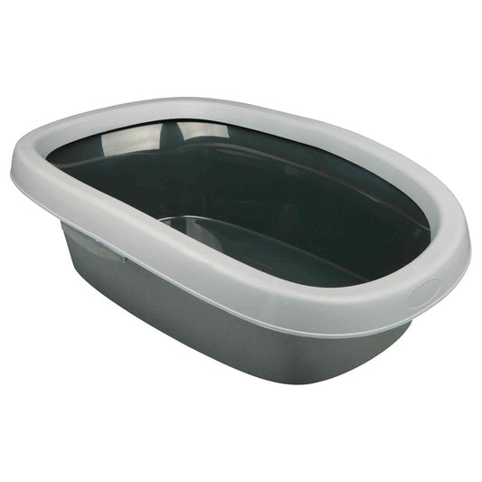 TRIXIE CARLO CAT LITTER TRAY 43CM,GREY
