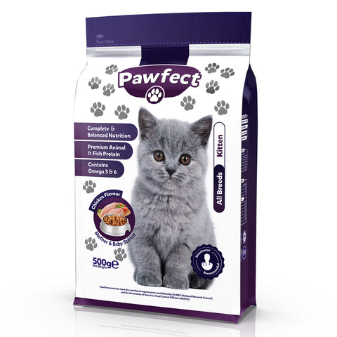Pawfect Kitten Food Chicken Flavour 1Kg