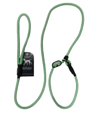 Yabeibi Rope Choke Leash For Dogs Green
