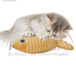 Patterned Plush Fish Toy for Cats ��� Assorted C