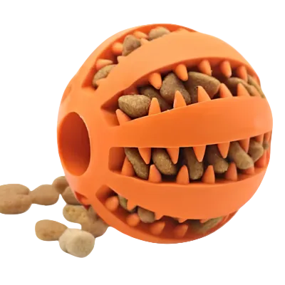 Interactive Treat Dispensing Ball Toy For Dogs