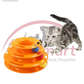 Three-Level Interactive Track Ball Toy for Cats