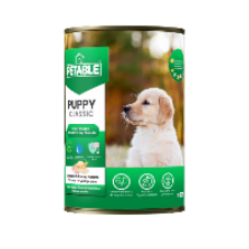 Petable puppy chicken can food