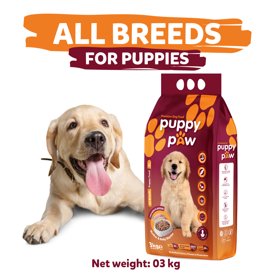 Puppy Paw Puppy Food 3kg