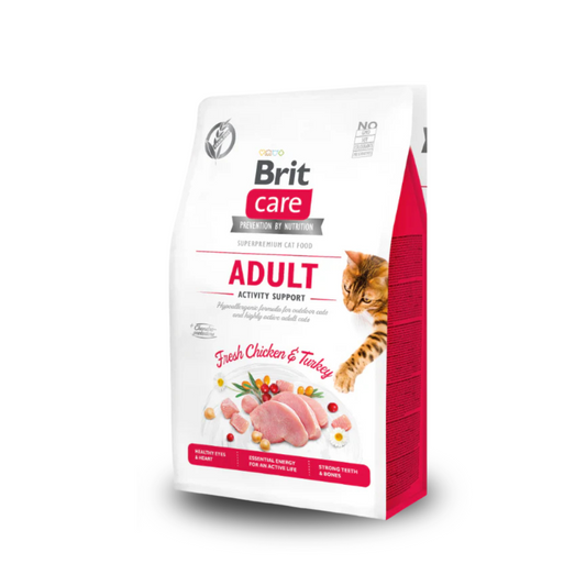 Brit Care Cat Grain-Free ADULT ACTIVITY SUPPORT - 400g