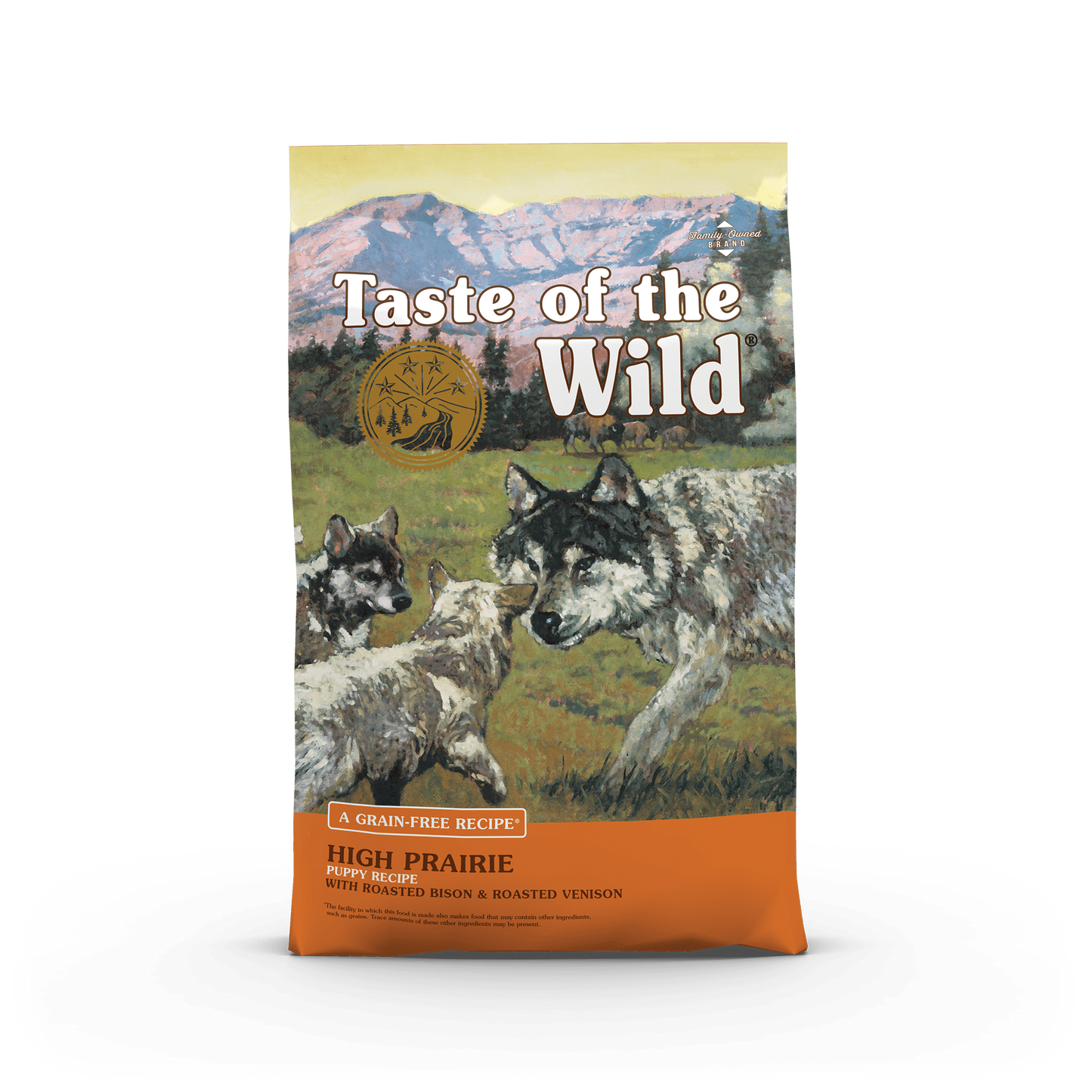 Taste of the Wild – High Prairie Puppy Recipe with Roasted Bison & Roasted Venison