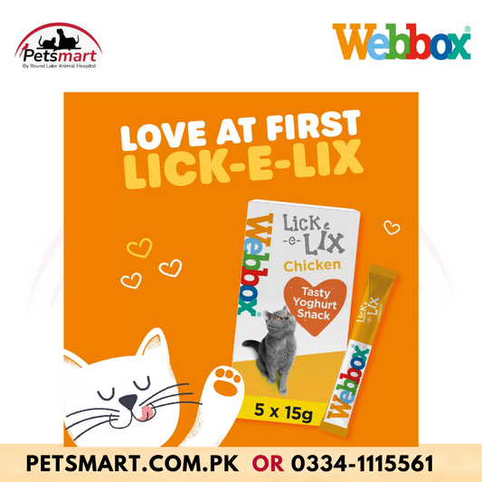 Webbox Lick-e-Lix Chicken Cat Treats