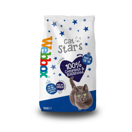 Webbox Cat Stars Chicken Dry Cat Food