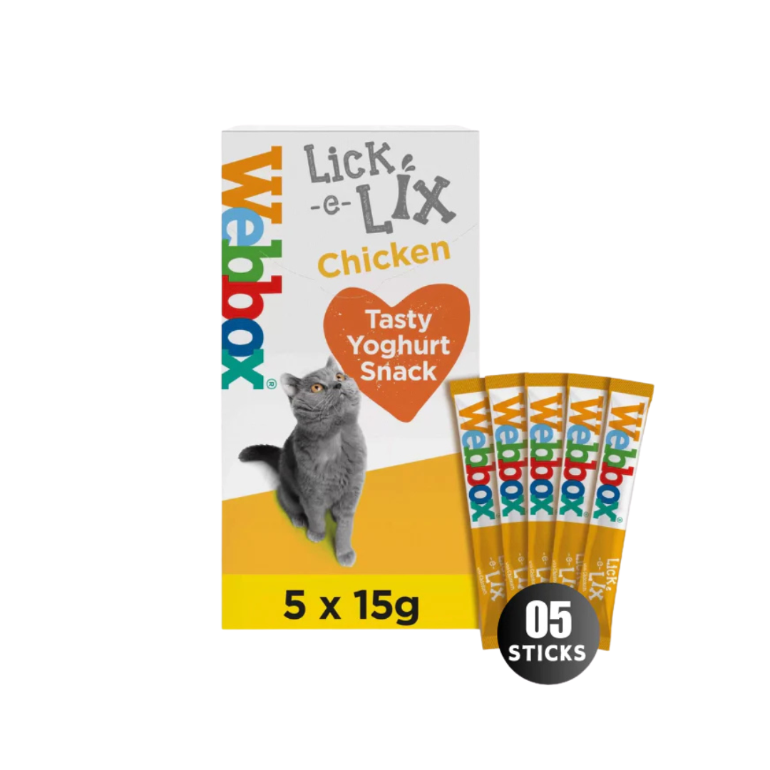Webbox Lick-e-Lix Chicken Cat Treats