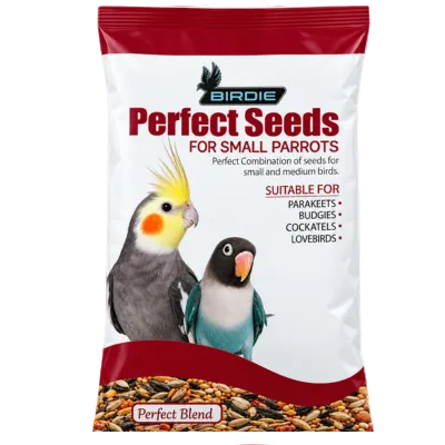 Birdie mixed seeds with millet sunflower safflower oats and maize for small parrots