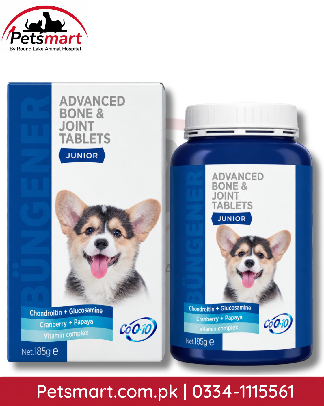 B��ngener Advanced Bone and Joint Tablets Junior 185g supplement for growing 