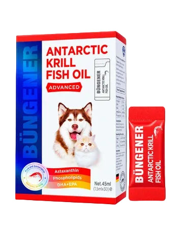 Bungener Antarctic Krill Fish Oil Advanced for Cats and Dogs 45ml
