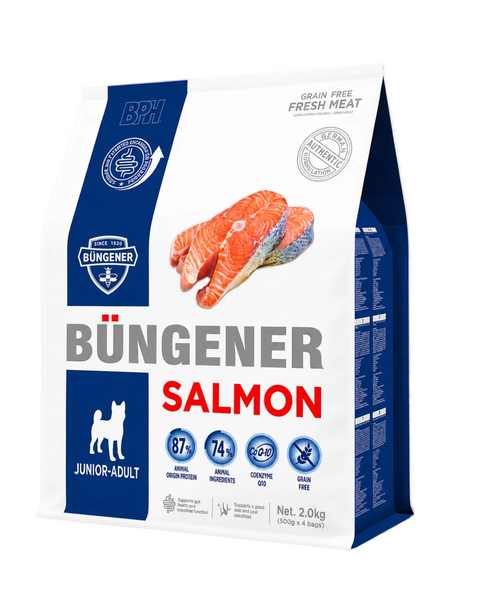 B������ngener Fresh Meat Grain-Free Salmon Dog Food 10kg for junio