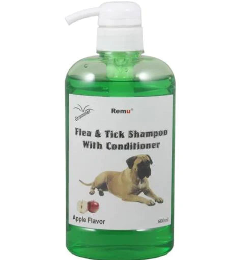 Remu groomer flea n tick dog 600ml