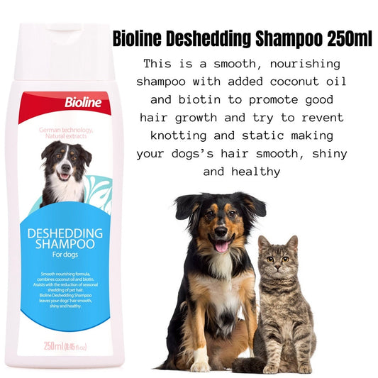 Bioline De-shedding Shampoo For Dog 250ML