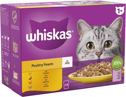Wiskas Pultry Jelly Adult