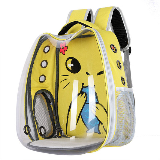 Pet Carrying Bag printed (Green, Yellow, Grey)